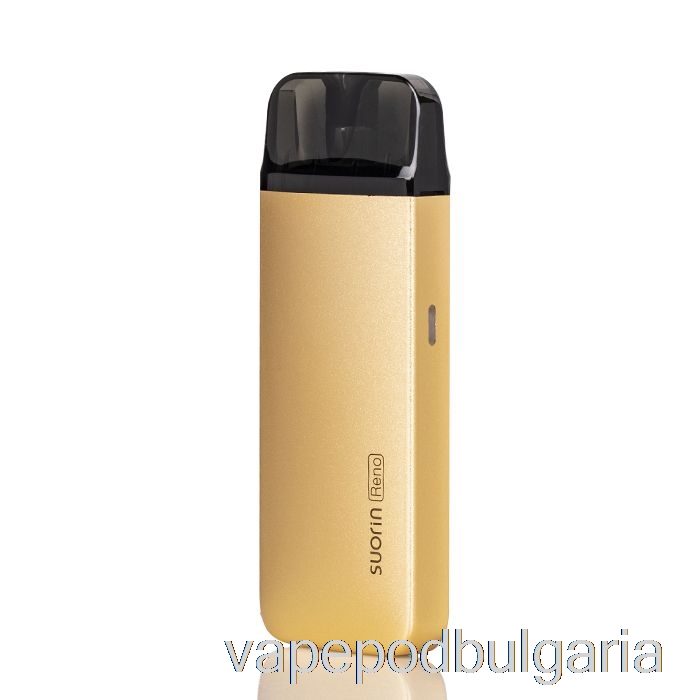 Vape 10000 Дръпки Suorin Reno 13w Pod Kit Gold